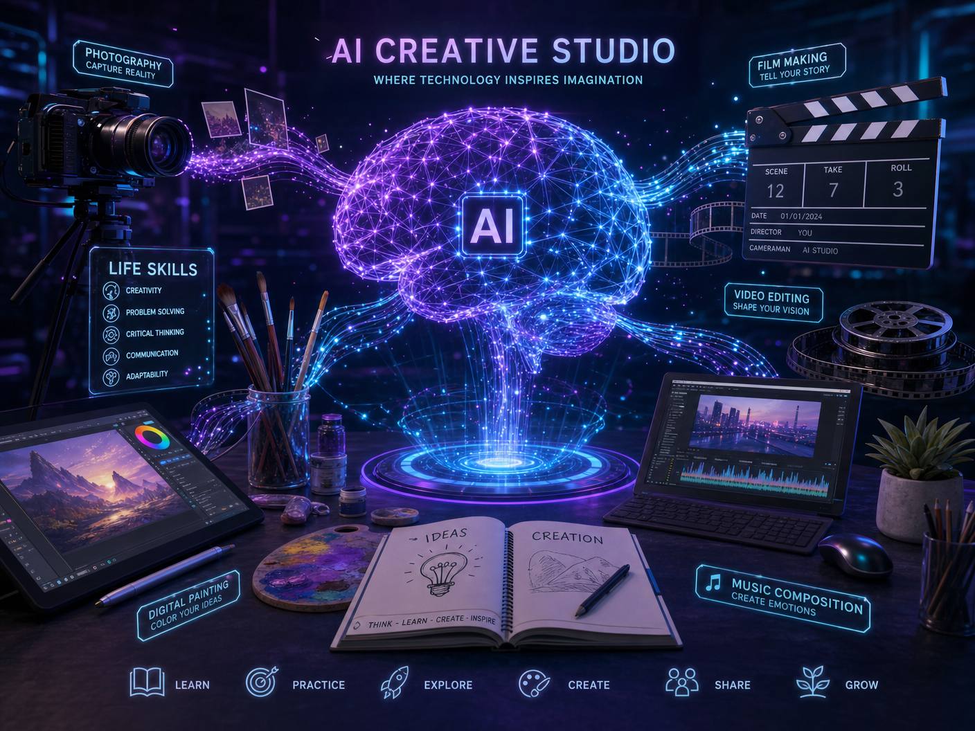 抖荫短视频AI动漫创作工具